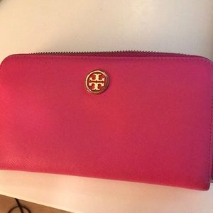 TORY BURCH PINK WALLET